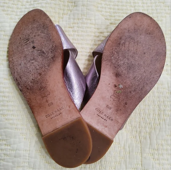 Cole Haan Anika Flat Criss-cross Sandals Size 6,5 - Picture 3 of 7